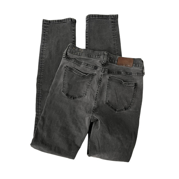 Madewell Womens Jeans ALLEY Straight Leg Denim Slim Fit Faded Black Size 27 - Picture 3 of 7